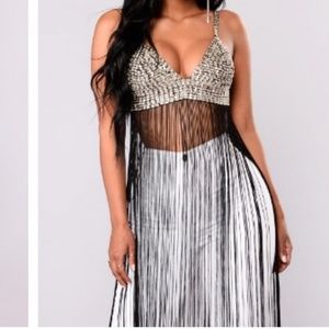 Fashion Nova Tops - FASHION NOVA Shakira Sequin Top - Black NEW Fashion Nova Tops - FASHION NOVA Shakira Sequin Top - Black NEW
